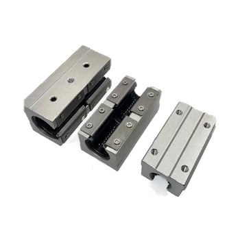 MHTNC 4pcs/lot SBR16LUU SBR20LUU carriage block bearings for SBR16 SBR20 linear support rail CNC router